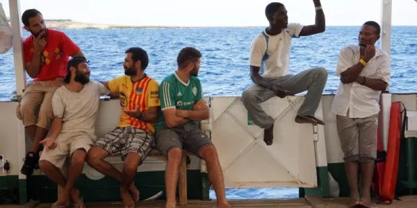 Desembarco Open Arms
