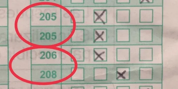 Error examen MIR