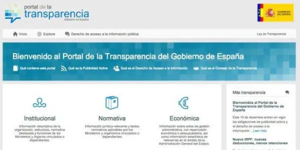 El Portal de Transparencia es una herramienta creada en 2013/ eldiario.es