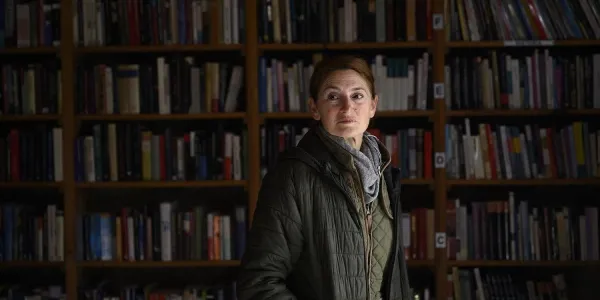 Marta Moreno, vecina de Quintanalara y responsable actual de que la iniciativa siga en pie.