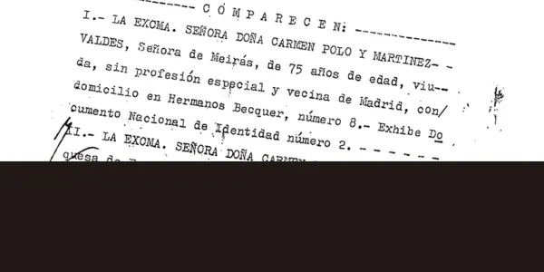 Testamento Herencia Franco