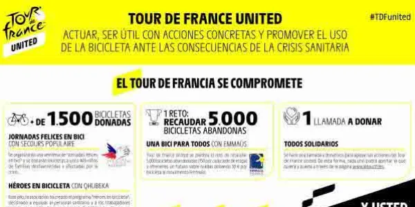 El Tour de Francia ofrece su cara más solidaria / Tour de Francia