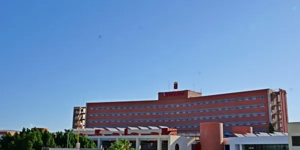 Hospital Virgen de la Arrixaca en Murcia. 