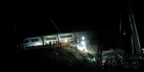 accidente de trenes en Toledo