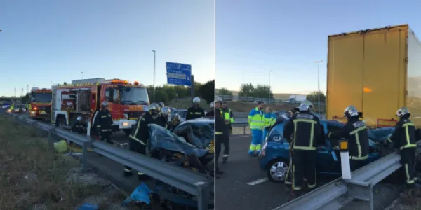 accidente M-50