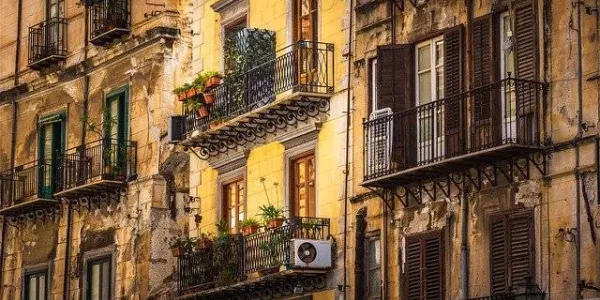 Edificios con aire acondicionado