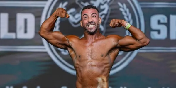 Alex Luz, culturista con parálisis cerebral