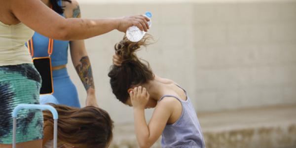 Altas temperaturas en los colegios españoles
