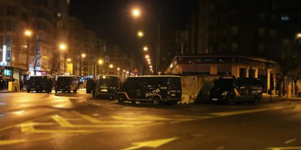 Los antidisturbios españoles