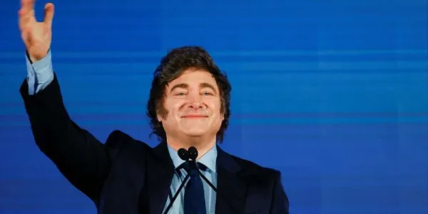 El presidente de Argentina, Javier Milei. 