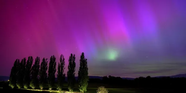 Ver auroras boreales en España