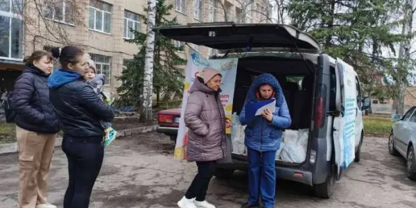 Trabajadores de Farmamundi prestan ayuda en Ucrania 