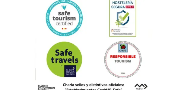 Distintivos de establecimientos en Madrid / Madrid Destino