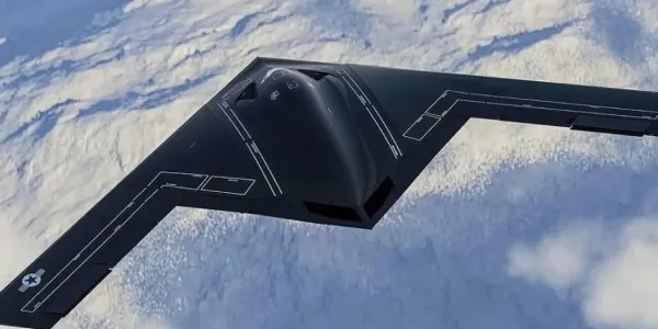 Bombardero furtivo B-21 Raider.