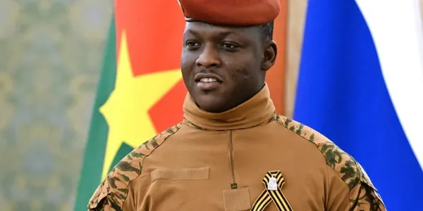 capitán Ibrahim Traoré de Burkina Faso