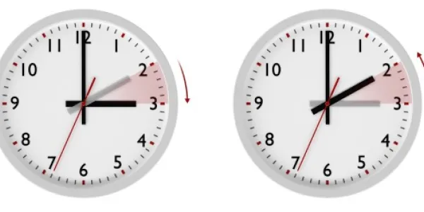 El cambio horario y el trabajo