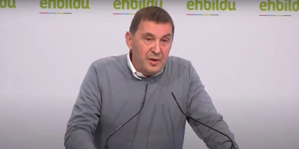 Arnaldo Otegui, líder de EH Bildu y exmiembro de la banda terrorista ETA