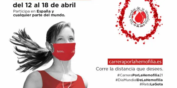 Cartel carrera hemofilia / GN10
