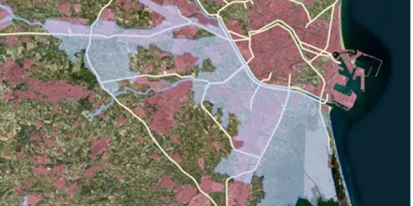 La cartografía actualizada indica las zonas de riesgo de inundaciones en Valencia
