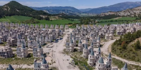 El barrio de castillos Disney