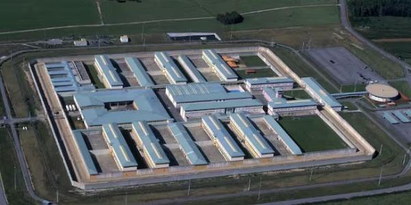 Vista aérea del Centro Penitenciario de Teixeiro 