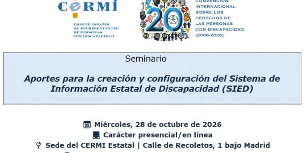 Cartel informativo SIED
