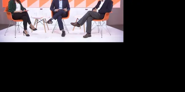 Un momento del debate entre Inés Arrimadas y Francisco Igea | Foto: Ciudadanos