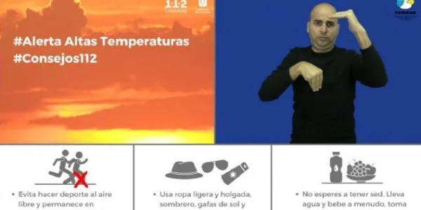 Consejos de autoprotección en lengua de signos