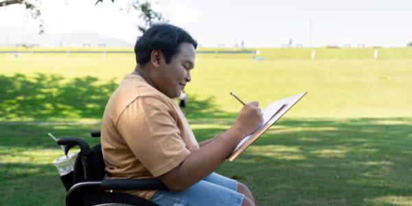 Joven con discapacidad 