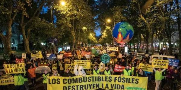 Protesta climática 