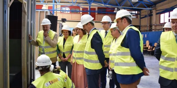 Empleados de la construcción