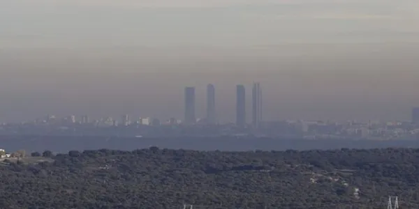 Contaminación en Madrid antes del confinamiento.