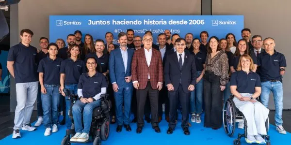 Personal del Laboratorio de Control de Dopaje (LCD) dependiente del Instituto de Salud Carlos III (Isciii), donde su directora, Gloria Muñoz García, y parte de su equipo