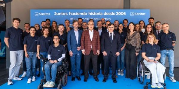 Personal del Laboratorio de Control de Dopaje (LCD) dependiente del Instituto de Salud Carlos III (Isciii), donde su directora, Gloria Muñoz García, y parte de su equipo