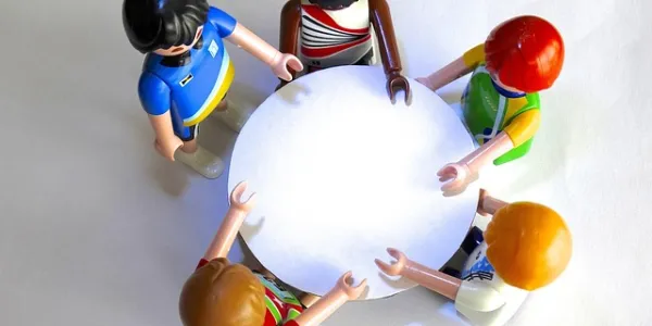 Imagen de Playmobil, Caracteres y Cita. De uso gratuito.