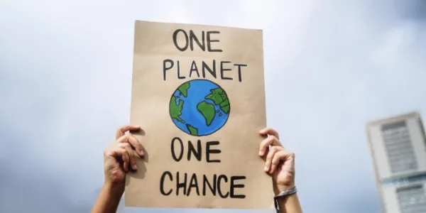 Manifestación contra la crisis climática