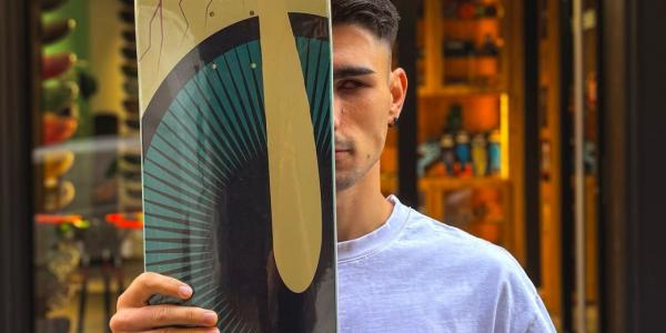 Cristian, un joven 'afortunado' con discapacidad visual