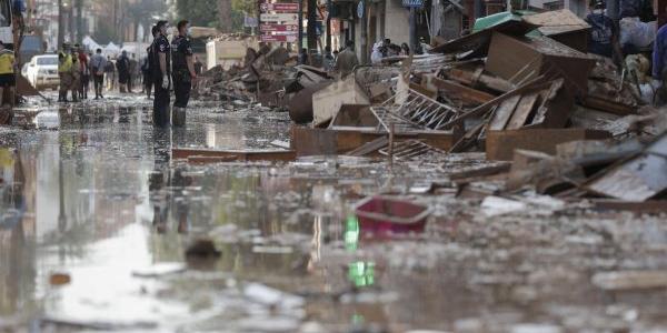 Daños causados por la DANA en Valencia. 