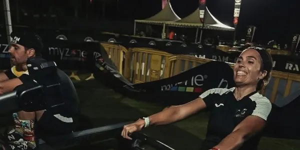 Blanca Machón en evento deportivo DekaSpain