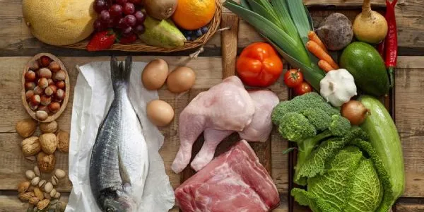 Ejemplo de alimentos incluidos en la dieta mediterránea