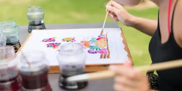 Persona pintando 