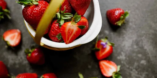 Consumo de fresas para el dolor menstrual