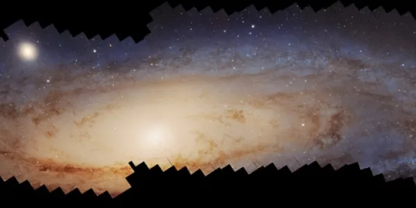 Fotografías de de M31 obtenidas durante 10 años que revelan 200 millones de estrellas 