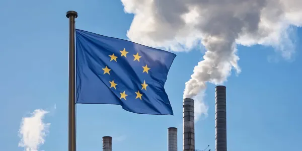 La UE disminuye las emisiones de carbono