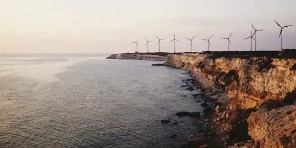 Acantilado en España