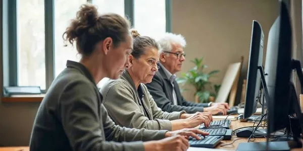 Envejecimiento del mercado laboral español