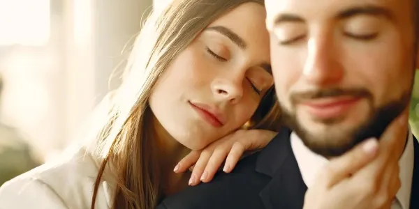 Pareja de un hombre con una mujer