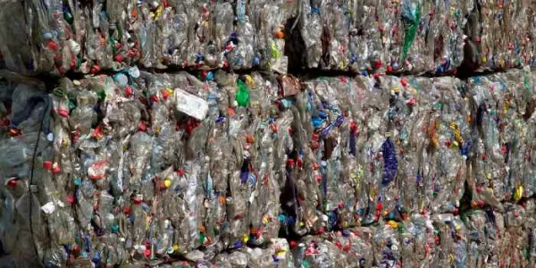 Residuos de envases listos para reciclar