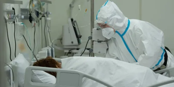 Contagiado de Covid en el hospital