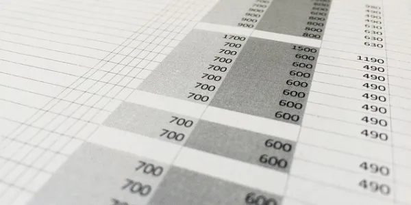 Tabla de excel